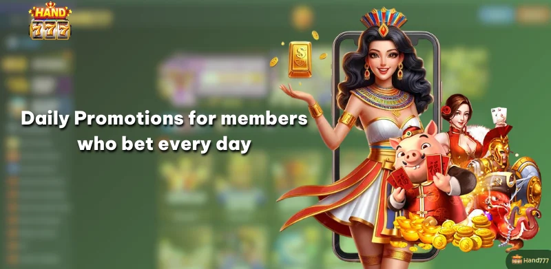 Daily Promotions for members who bet every day