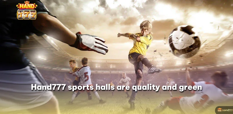 Hand777 sports halls are quality and green